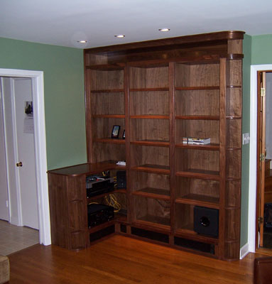 Walnut Bookcase